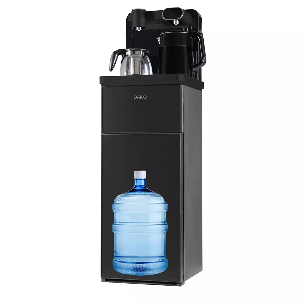 Cây nước nóng lạnh bình âm thân kết hợp bàn trà Dako DK-801 - hiện đại, sang trọng